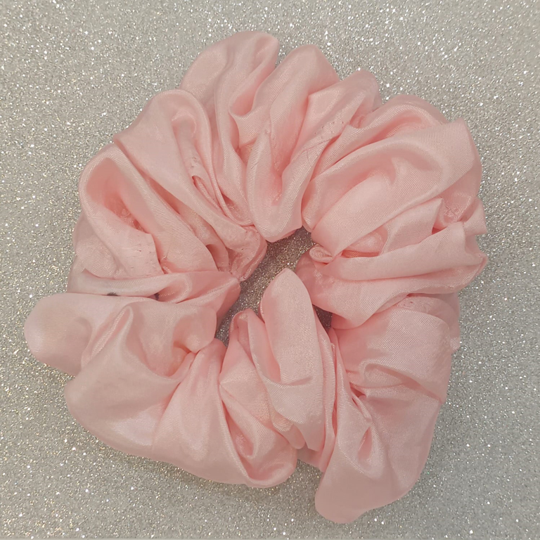scrunchie large pink