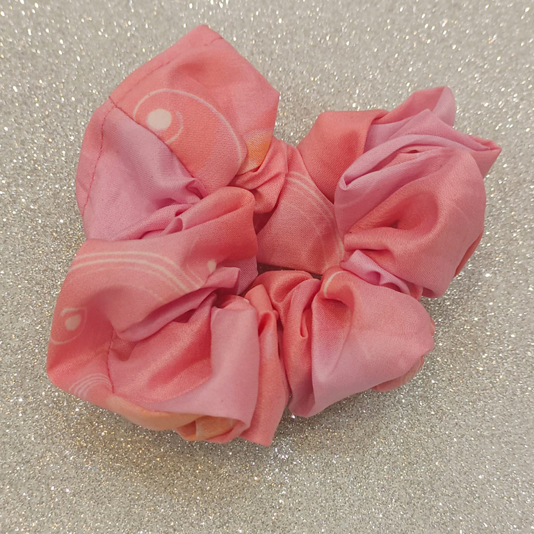 scrunchie small pink